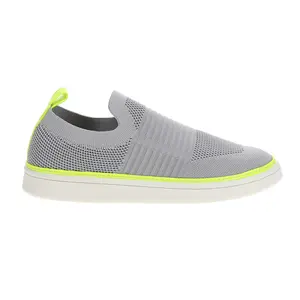 LifeStride Womens Navigate Knit Slip On Sneakers Shoes Casual - Grey