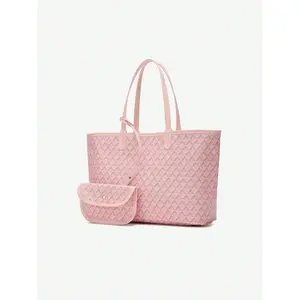 Women's Fashion New Simple Tote Bag Set, Shoulder Bag, Large Capacity Handbag, Commute Versatile Lady Handbag, Purse, Student Shoulder Bag