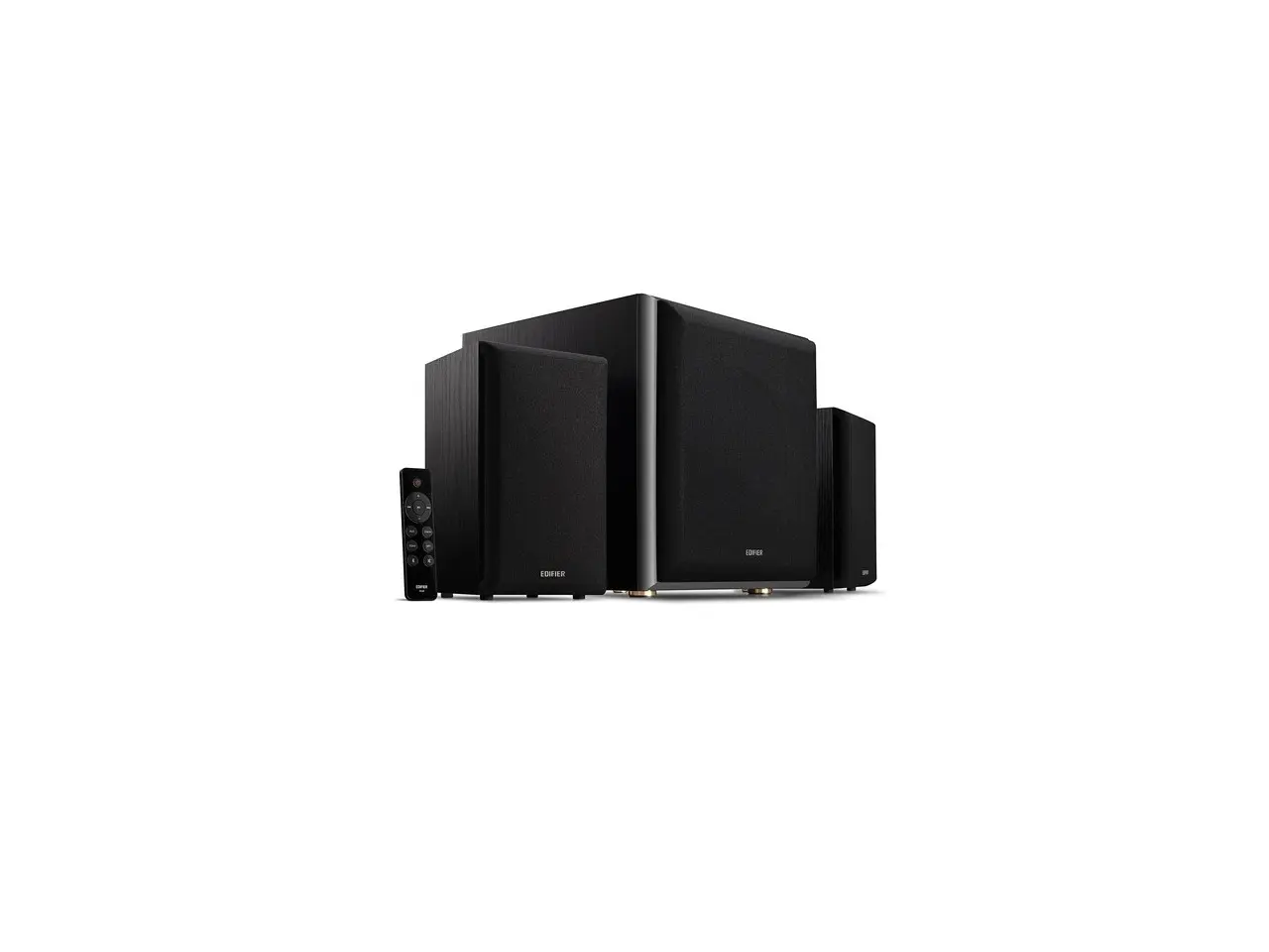 Edifier S351DB Bluetooth Multi-Media Bookshelf System with Subwoofer 150 Watts - Black - 4006807