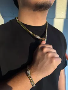 2 Piece Bundle Deal 24in Chain 8in Bracelet