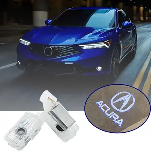 2 Pcs Led car lights, LED Interior Decoration Sticker Light, Car Door Projection Laser Light | Fit Acura MDX/ZDX/TL/TLX/RLX, Laser Concentrated Multi-color, OEM Standard, Auto Grade Durable, Plug & Play No Modification, Festival Offer For Acura