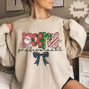 Paraprofessional Christmas christmas Para T-Shirt / Sweatshirt / Hoodie , Para Crew, Teacher Aide Apparel Cotton Womenswear