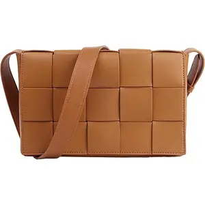 Woven Shoulder Bag for Women,Woven Purses for Women,Woven Crossbody Bags for Women,Shoulder Bag for Women t as wanita classic flap korean brand fordable summer leather vintage designer asmr