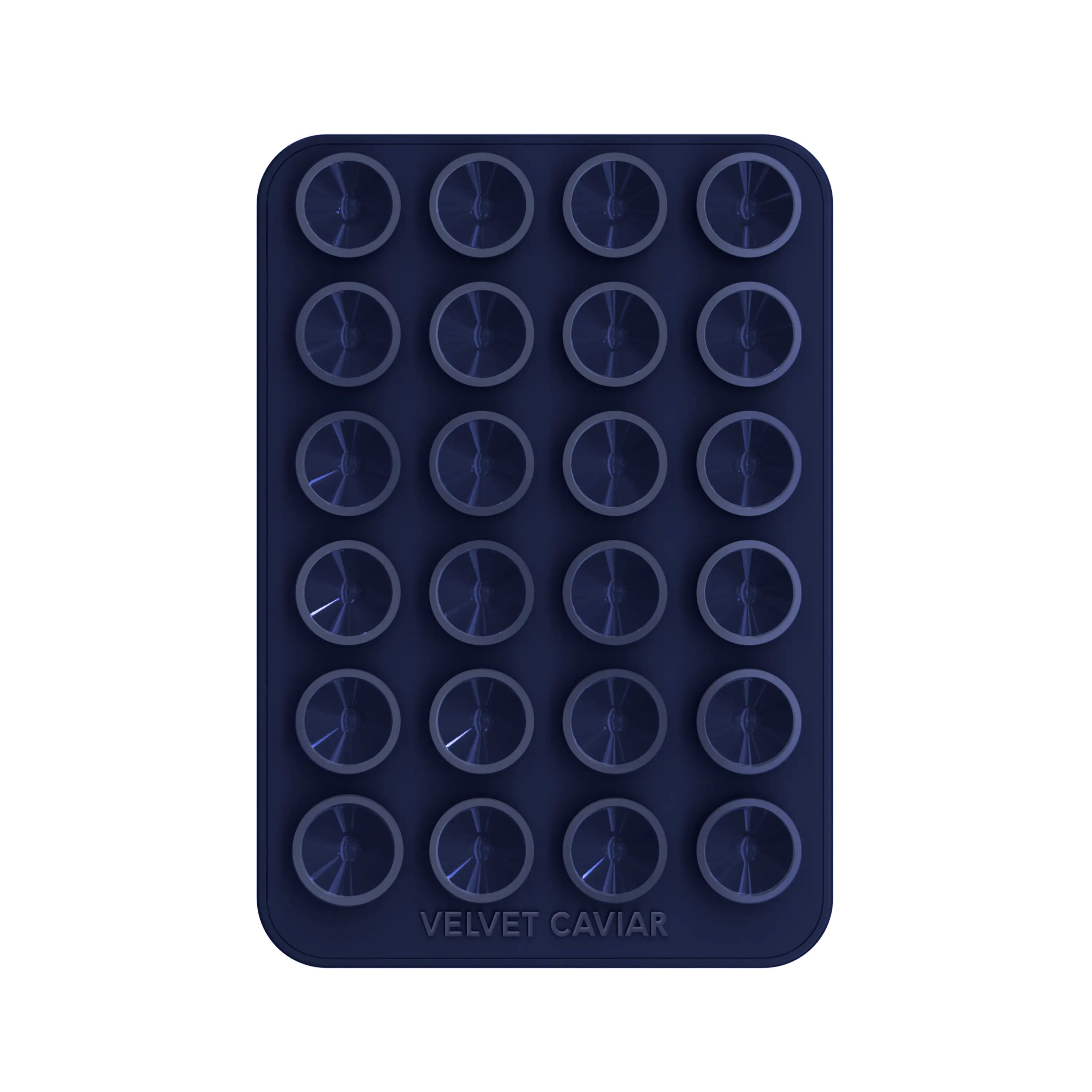 Velvet Caviar Admiral Navy MightyGrip MagSafe Mount - Suction Cup Phone Case Mount Compatible with MagSafe Devices Only - Magnetic Silicone Sticky Grip