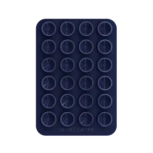 Velvet Caviar Admiral Navy MightyGrip MagSafe Mount - Suction Cup Phone Case Mount Compatible with MagSafe Devices Only - Magnetic Silicone Sticky Grip