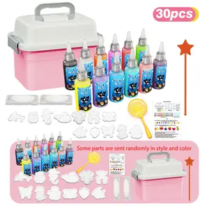 Fun Science Experiment Kit, DIY Magic 3D Water Fairy, Graffiti Drawing Learning Floating Toy, Handmade Painted Watercolor Art, Craft, Kids Gift 3+, Christmas Birthday