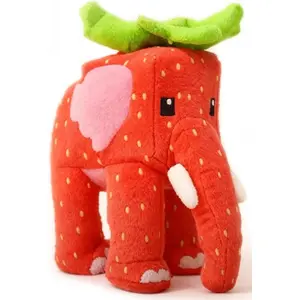 Strawberry Elephant, Cute Italian Toy Tralalero, Interesting Plush Animal Gift, Perfect Soft Plush Toy Decoration and Collection for Fans