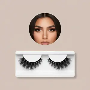 Soft Natural Curling False Eyelashes Duo Set, 2 Pairs Black 13-15mm Volumizing False Eyelashes for Adults Makeup