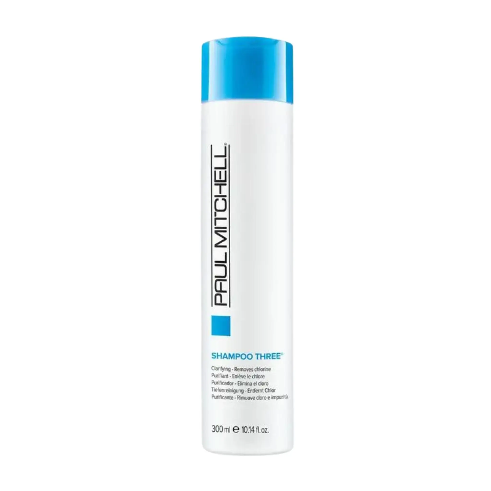 Paul Mitchell Clarifying Sulfate-Free Shampoo - Haircare Liquid Cleanser with Pink Grapefruit Scent, Deep Clean Formula for Any Hair Type to Combat Dulling Buildup, Compatible with Complementary Conditioners
