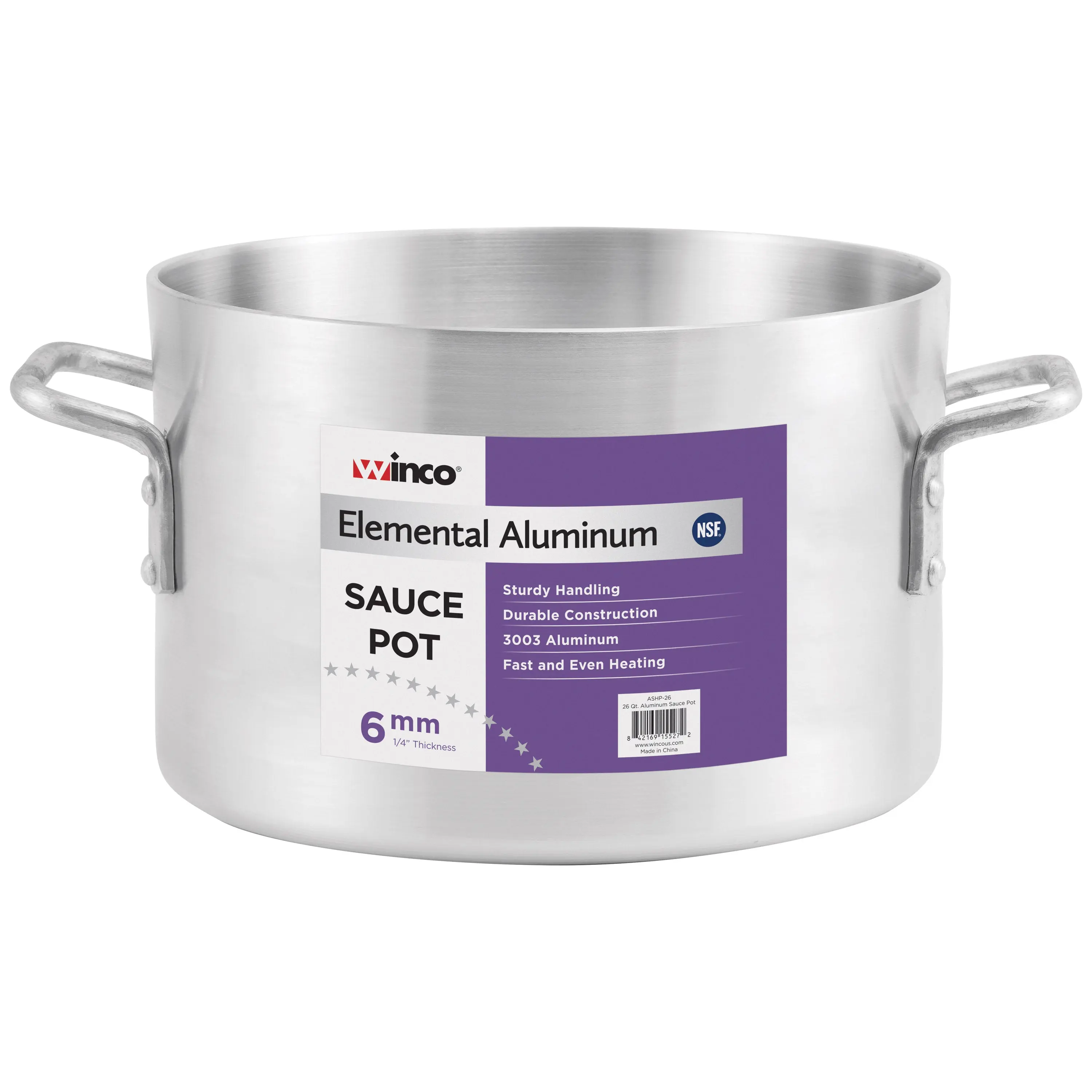 Winco, ASHP-26, Sauce Pot