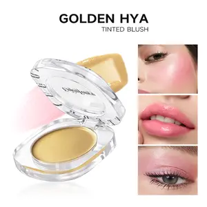 Translucent Heat Changing Blush, Color change Multi-purpose: Face highlighter,blush,liptick,Stunning Makeup with Color Shift Effect, Perfect for All Skin Tones Multifunctional