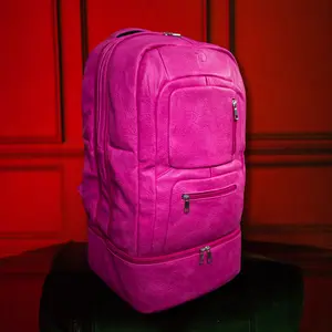 Pink Leather Patented Carry-On Backpack (Only 300 Made)