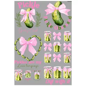 Dill With It Mini DTF Transfer Gang Sheet 24.5" wide x 36" long Direct To Film
