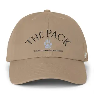 The Pack paw logo Cap | embroidered baseball hat, animal rescue theme