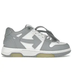 OFF-WHITE Men's Out Of Office "OOO" Low Tops Grey White, from StockX