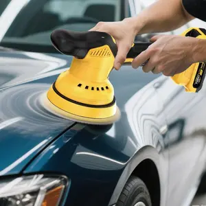 YUNXI cordless polisher 3-in-1 Electric Orbital Sander Tool Speeds Adjustable Dust Collection Sandpapers For Wood Home Improvement DIY Projects Gift Buffing Machine Springtok Portable Polishing buffer polisher car