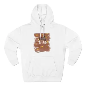 Melanin Drip Three-Panel Fleece Hoodie