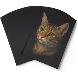 150 Sheets Black Paper Sketchbook 9"x12", 150 GSM /100 Lbs, Black Sketch Pad, Heavyweight Sketch Drawing Paper, Acid-Free Drawing Papers for Pencil, Charcoal, Gel Pen, Metallic Marker