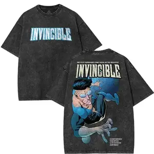 Men's Short-Sleeve Invincible Mark Grayson T-Shirt - Menswear Top, Comic TV Series Superhero Merch, Men's Gift