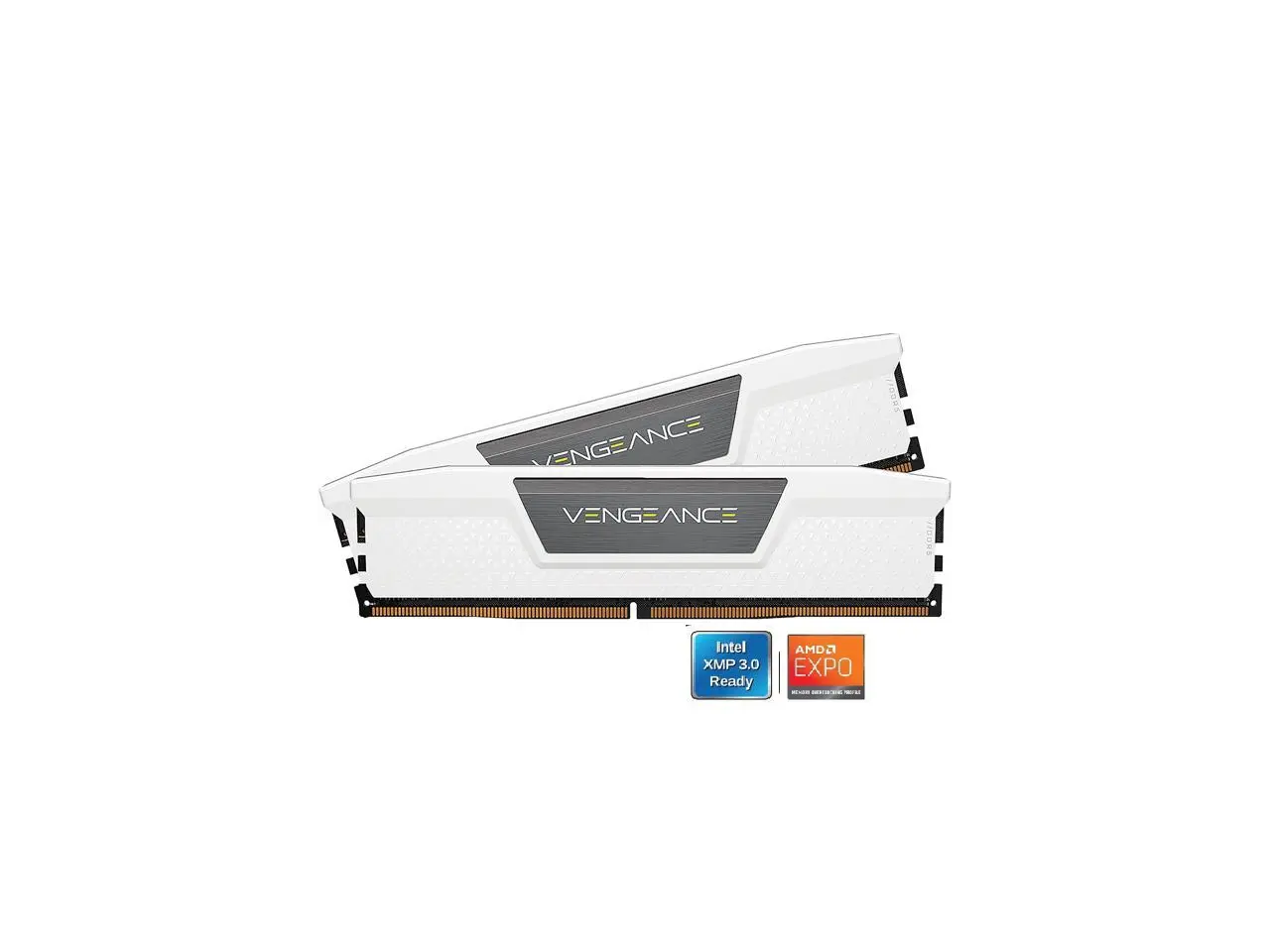 CORSAIR Vengeance 32GB (2 x 16GB) 288-Pin PC RAM DDR5 6000 (PC5 48000) Desktop Memory Model CMK32GX5M2D6000Z38W
