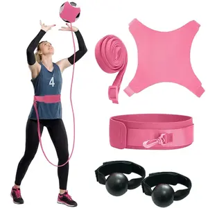 Volleyball Training Equipment Aid,Solo Volleyball Trainer to Practice Serve, Spike, Set and Pass,Perfect Volleyball Trainer Gift for Beginners & Pro