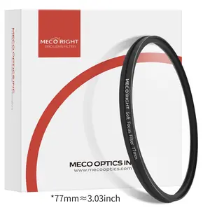 MECO HD White Soft Filter For Canon Fujifilm Nikon Sony Tamron Sigma mirrorless and DSLR camera lenses 37 40.5 43 46 49 52 55 58 62 67 72 77 82 86 95mm Camera Accessories Depth Soft Focus Filter Hazy effect