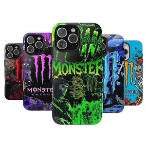 Black Monster Compatible with iPhone 11, 12, 13, 14, 15, 16, 17 & more – check our available sizes