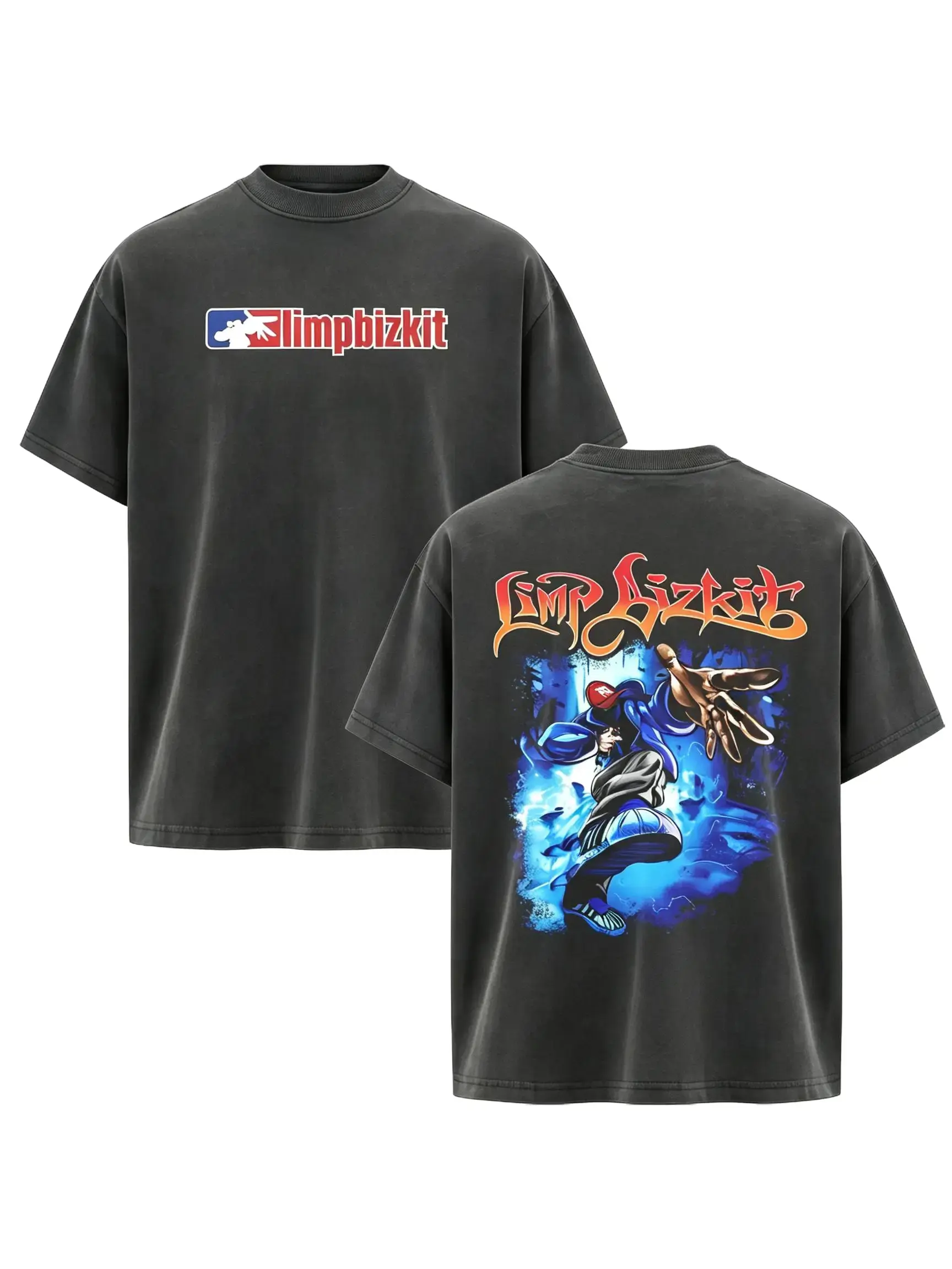 [TD 100%cotton]Limp Bizkit Rock Band Tour 2-Sided Washde Tee, Hoodie , metal band shirt, rock tour t-shirt, alternative band merch, trending t-shirt, 90s graphic tee, vintage graphic tee, grunge aesthetic shirt, classic rock merch,vintage music shirt
