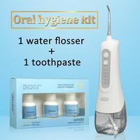 1 White Water Flosser+1 Toothpaste