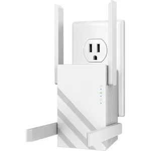 2026 1.2Gbps WiFi Extender Signal Booster, Up to 12880 Sq. Ft, Dual Band(5GHz/2.4GHz), Easy Setup WiFi Range Extender for  with Ethernet Port,  Speed Repeater with 100+ Devices (White)