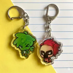 PREORDER Minecraft Fan-made Acrylic keychain | Searching For A World That Doesn’t Exist