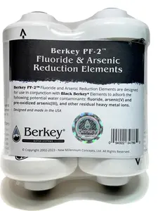 Berkey PF-2 Fluoride Water Filters for Berkey Systems-New Sealed Box