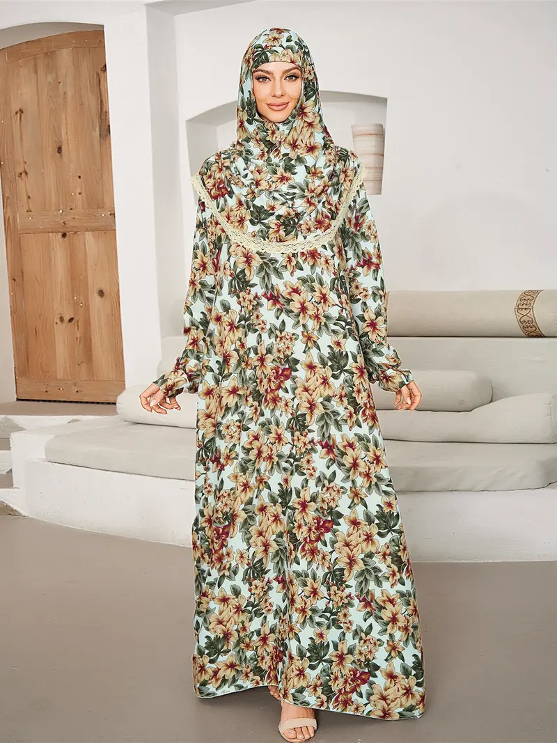 chinese dress ladies Tawwakul long sleeve | Muslim Apparel main image 1