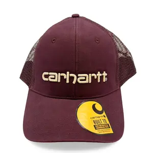 Carhartt Dunmore Logo Cap One Size Classic Workwear Style with Embroidered Logo & Breathable Mesh Back