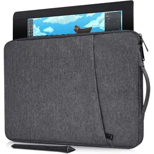 Drawing Carrying Tablet Sleeve Case for Xp-Pen Artist12 / Artist 13.3 Pro 13.3 Inch,VEIKK A15, Compatible with Wacom Cintiq 13HD, Huion Inspiroy H1161 Bag(Space Grey) springtok
