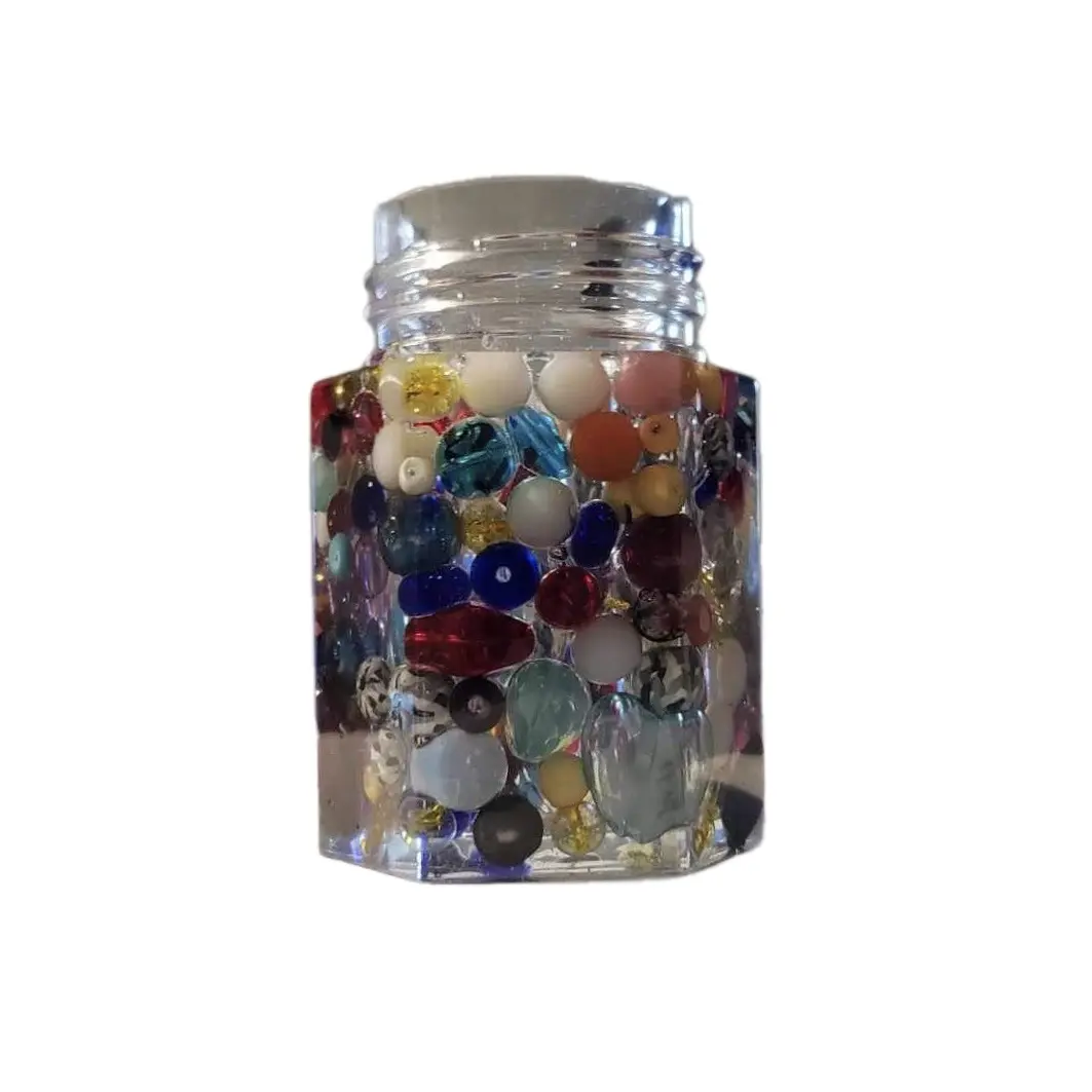 Decorative Trinket Jar with Lid, Perfect for Storing Small Items