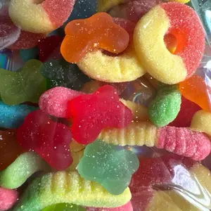 Big Gummy Mix 1 - Assorted Shapes & Colors Gummy Candy for Kids and Adults