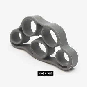 Silicone Finger Resistance Band Gripper Hand Grip Wrist Yoga Stretcher Strength Trainer Exercise Expander Fitness Equipment New Does not apply