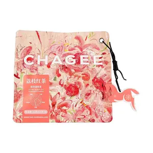 CHAGEE Lychee Black Tea Bags - 8 bgs / Packs, 20g | Fruity & Refreshing Brew