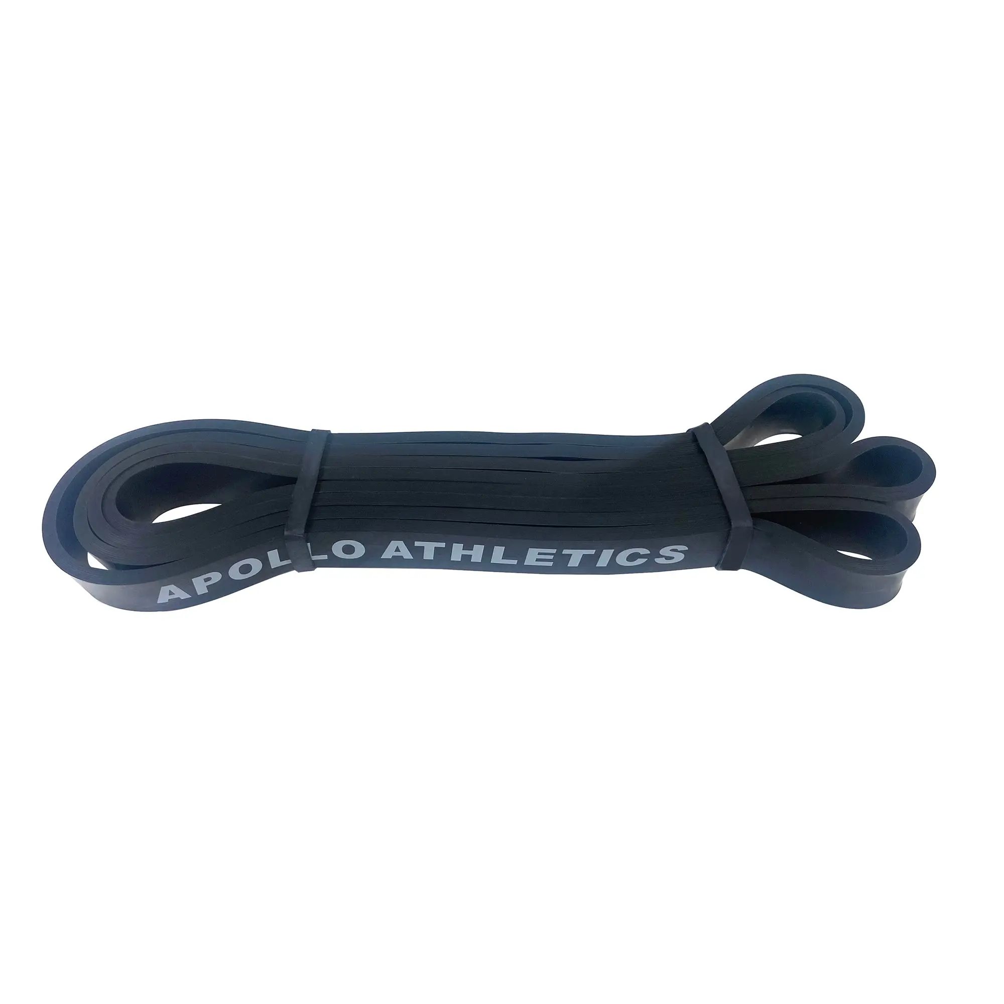 NEWZOME Black Pull Up Assist Band Heavy Duty Natural Latex Resistance Strap Durable Exercise Band for Body Stretching Powerlifting Strength Training Home Gym Fitness
