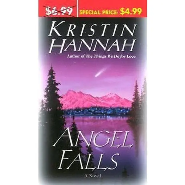 Used Fiction Book - Angel Falls by Kristin Hannah, 416 Pages Soft Cover Moving Novel - English, Fiction Books