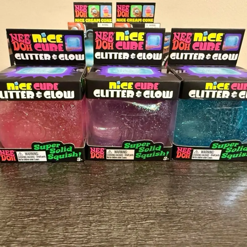 Authentic Glitter and Glow Nice Cube 1 count