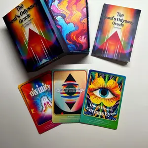 The Soul's Odyssey Oracle Deck - 55 Inspirational Cards with Affirmations and Journal Prompts