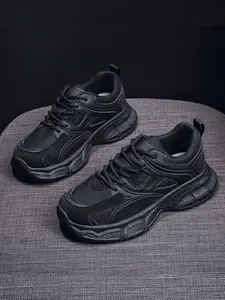 Women's Trendy Dad Shoes Comfortable Non-Slip Casual Sneakers Running Athletic Shoes Thick Sole All- Running Sports Shoes Casual Running Footwear