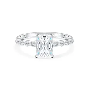 The Alexandria | Modern Gents 925 Sterling Silver Vintage Radiant Cut Ring | Unique Travel Ring