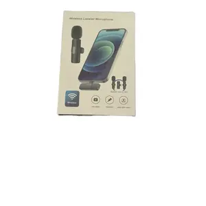 Wireless Lavalier Microphone - Compatible with Wireless Audio Devices, Compact Design, Ideal for Voice Recording