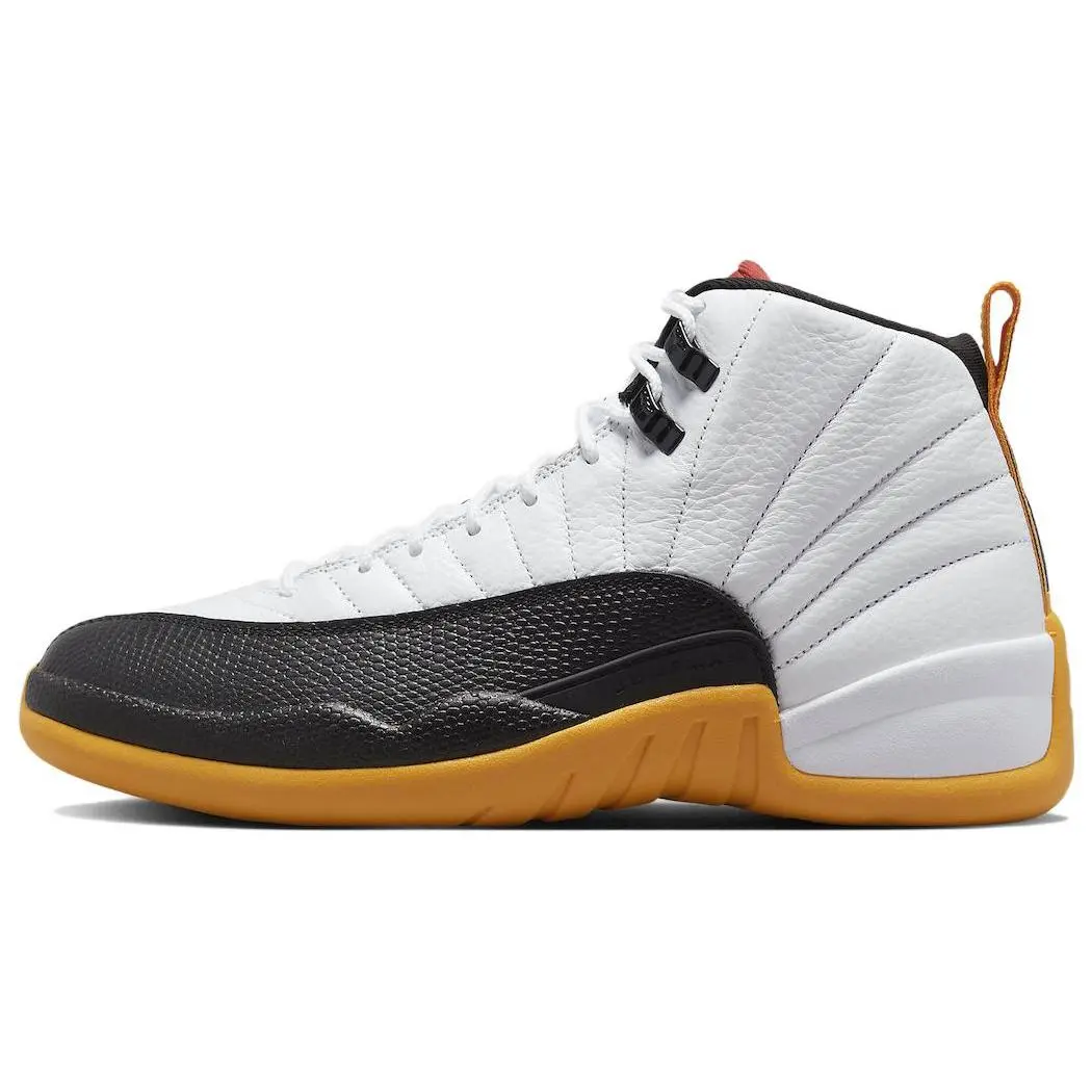 Jordan 12 Retro 25 Years In China' High Top Basketball Shoes Unisex White DR8887-100