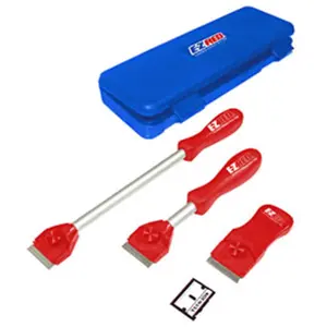 Monster EZ-Red Scraper Kit - Angled Head Home Improvement Tool for Scraping Paint, Scrapes Paint