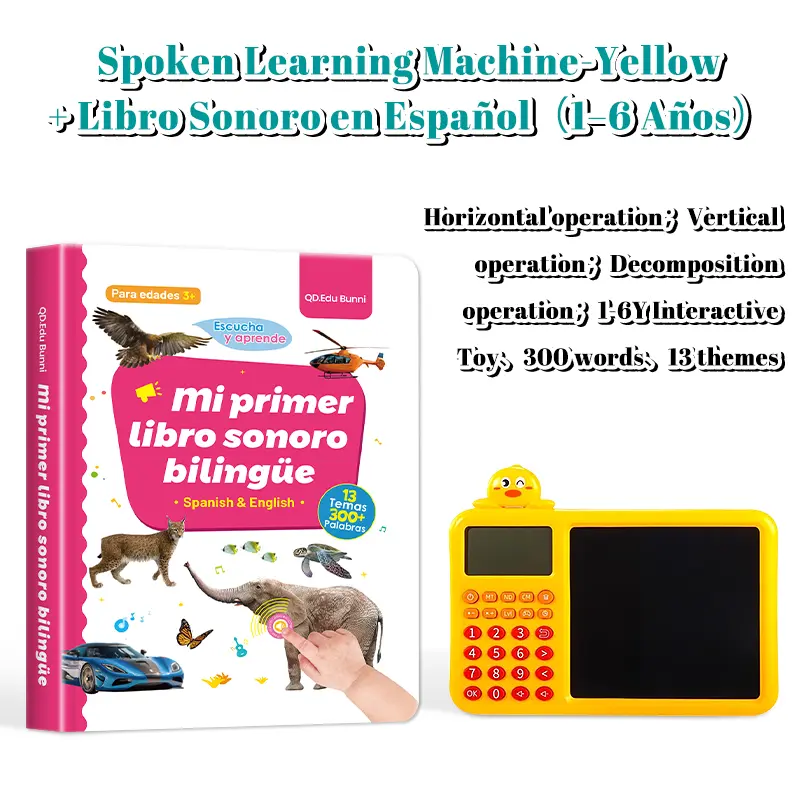 Spoken Machine-Yellow + Libro Sonoro en Español