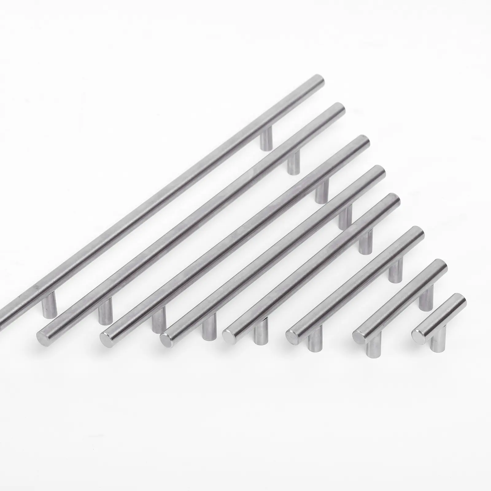10-Pack Cabinet Pulls Satin Nickel Stainless Steel Kitchen Drawer Pulls Cupboard Pulls Brushed Nickel Cabinet Handles Screw